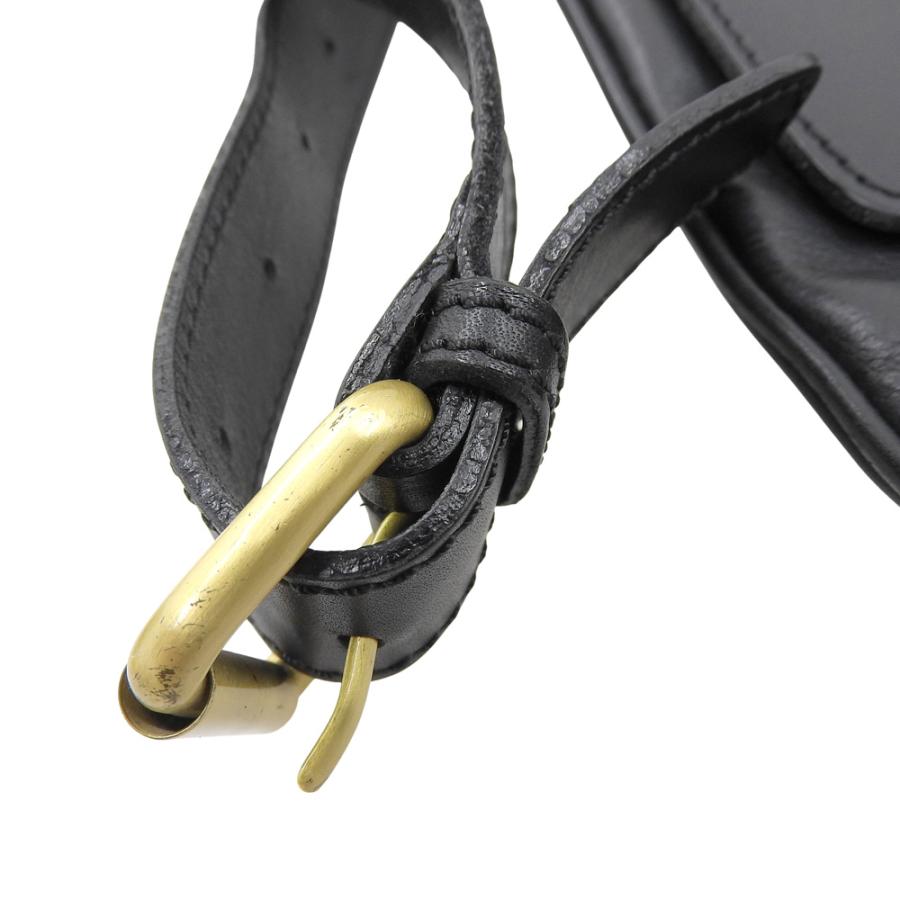 美品 ジョルジオアルマーニ GIORGIO ARMANI メタルロゴ 斜め掛け