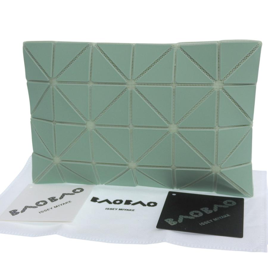 超美品 イッセイミヤケ ISSEY MIYAKE 2025 現行 BB53-AG605‐67 BAOBAO LUCENT W COLOR ルーセントダブルカラー ポーチ ライトグリーン 定価27500円_1
