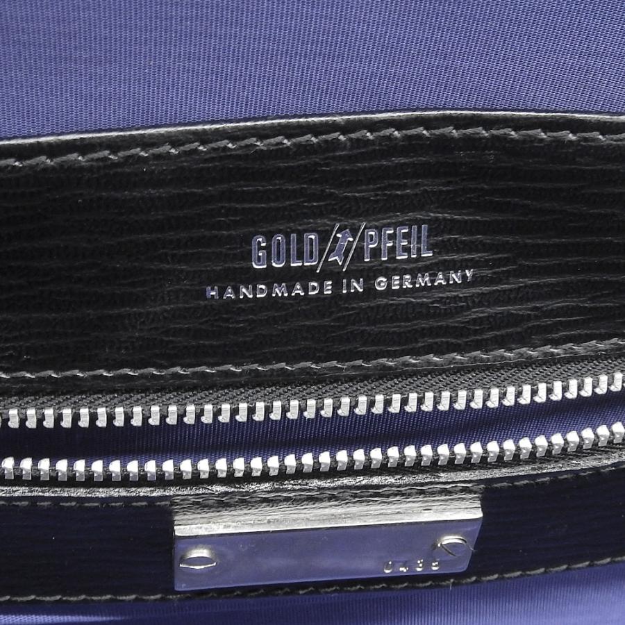 GOLD PFEIL（ゴールドファイル） 美品 現行 レザー ボストンバッグ