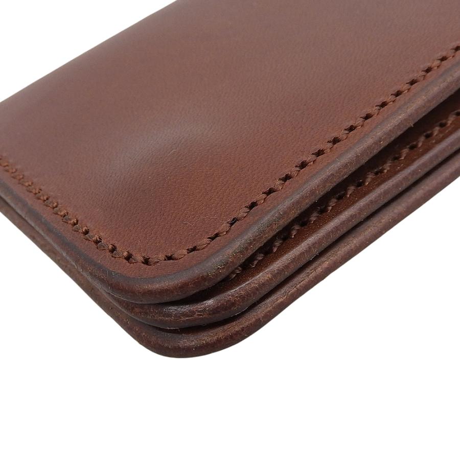 美品 ラリースミス LARRY SMITH Truckers レザー ロングウォレット 長