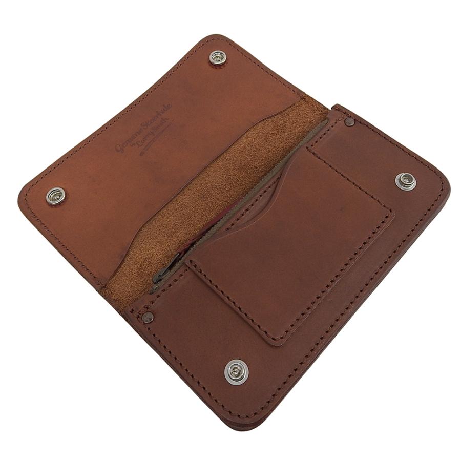 ラリースミス　Larry Smith トラッカーズウォレット　ロングウォレット 美品 ラリースミス LARRY SMITH Truckers レザー ロングウォレット 長