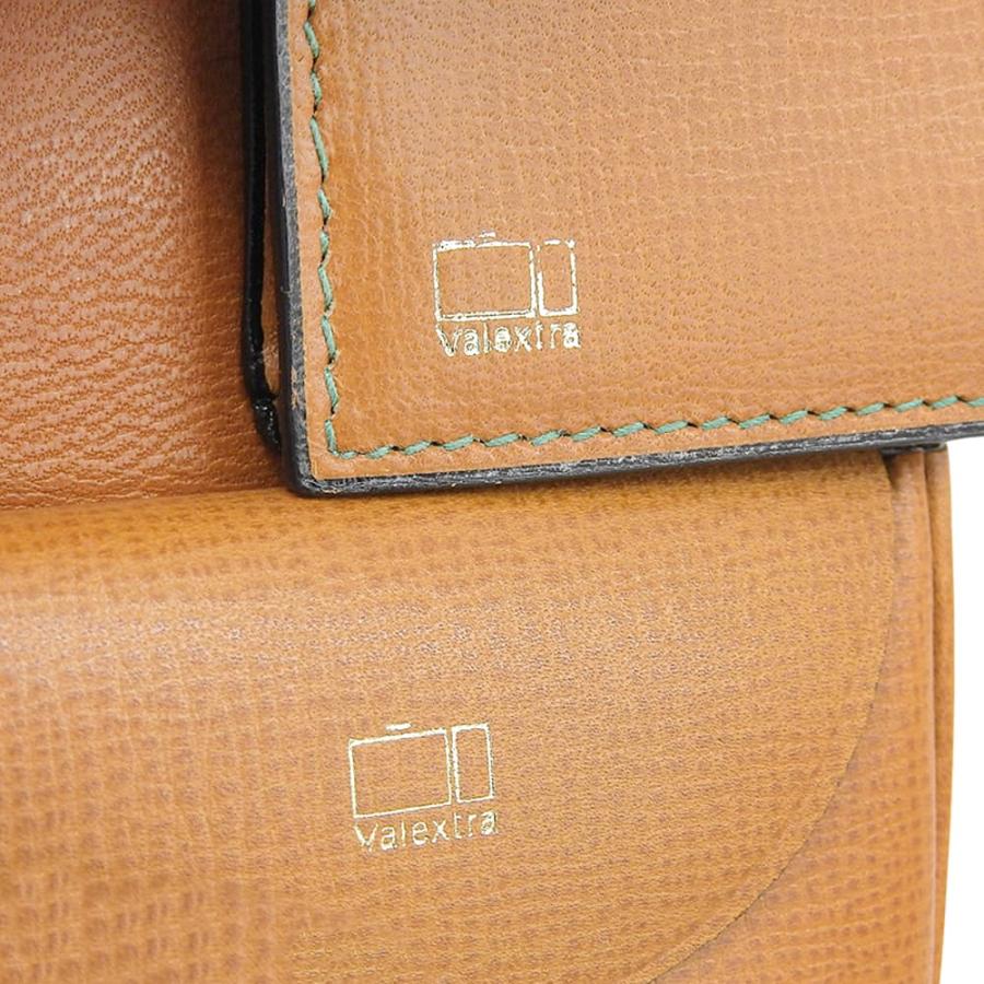 Valextra（ヴァレクストラ） 美品 ロゴ レザー 馬蹄型 コインケース