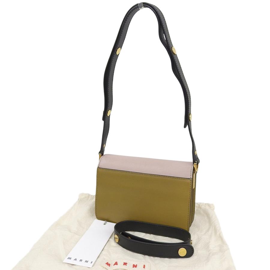 MARNI（マルニ） 美品 MARNI SBMPS01U01 MINI TRUNK BAG ミニ トランク 