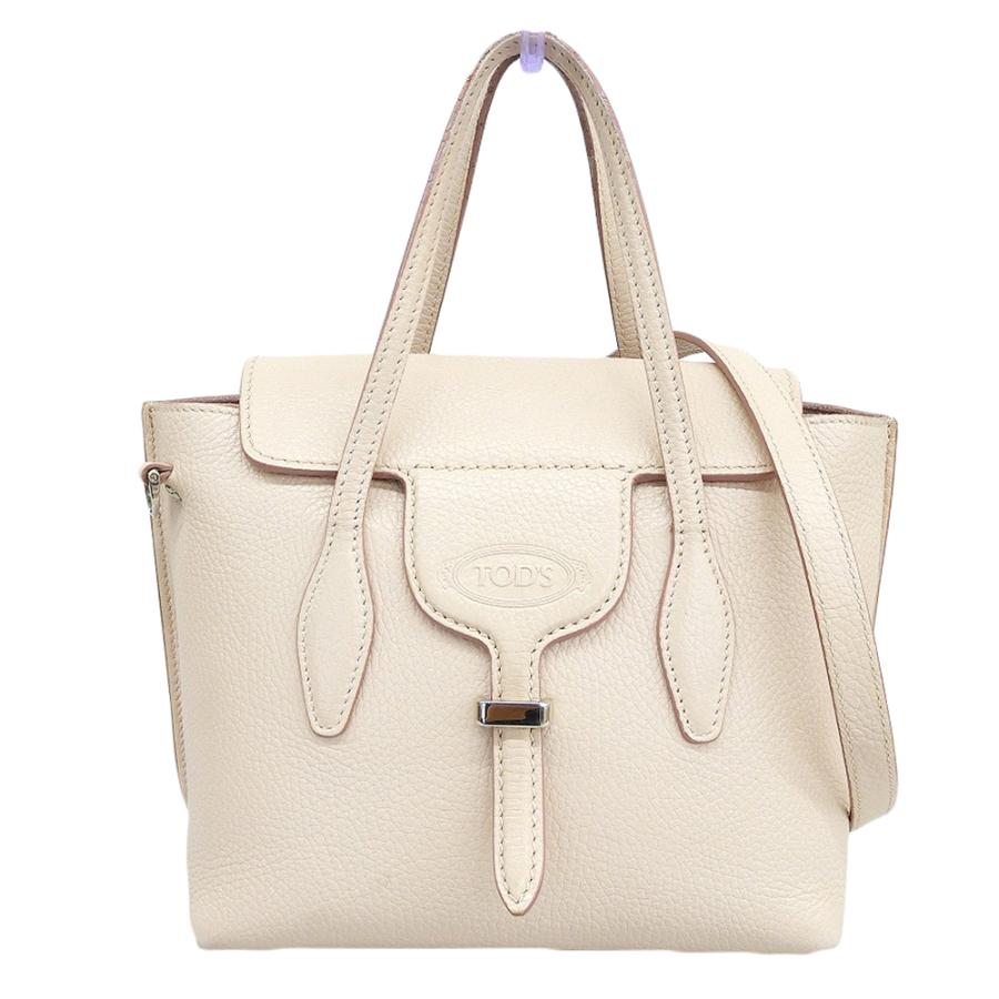 美品 トッズ JOY BAG ジョイバッグ ミニ レザー 2WAY ショルダー 