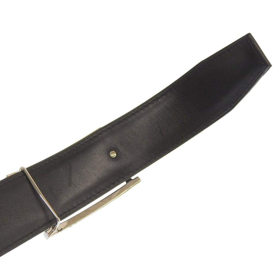 超美品 JMウエストン J.M WESTON スエード ベルト メンズ シルバー