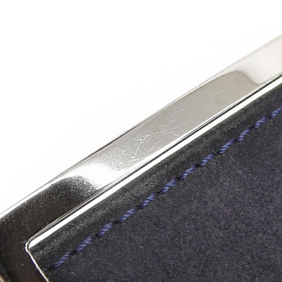 超美品 JMウエストン J.M WESTON スエード ベルト メンズ シルバー