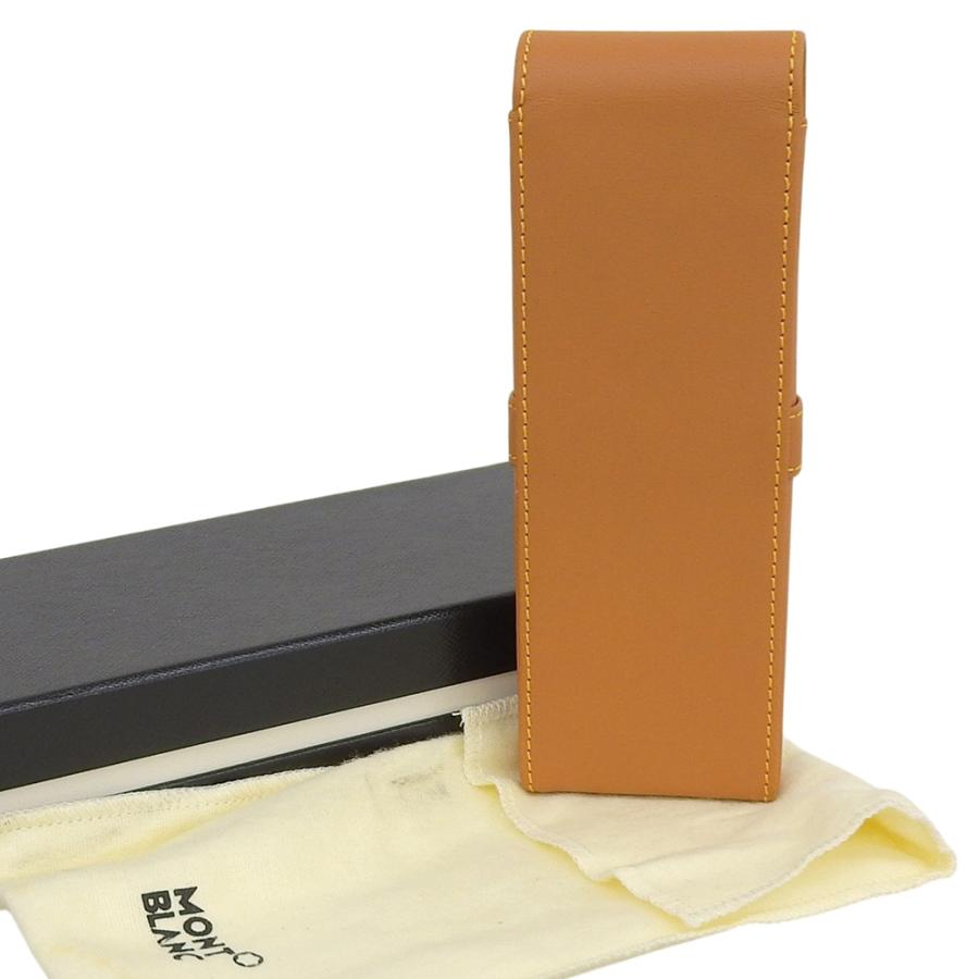 Montblanc 万年筆 2本セット レザーケース付き MONTBLANC（モンブラン） 超美品 MONTBLANC 3119539 9539 レザー