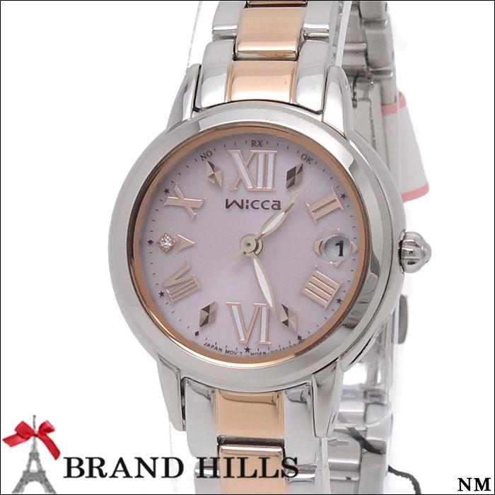 シチズン ウィッカ レディース ソーラーテック 電波時計 KL0-014-99  