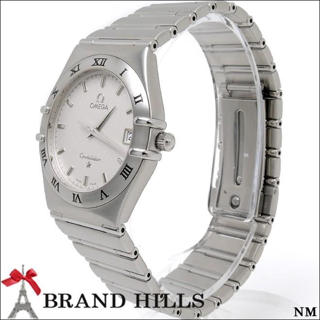 オメガ コンステレーション メンズ クォーツ 腕時計 SS ホワイト文字盤 1512.30 OMEGA｜brandhills｜03