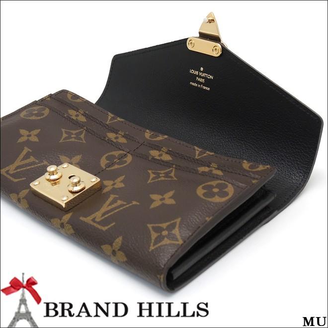 ルイ ヴィトン 長財布 モノグラム ポルト フォイユ パラス ノワール M58415 LOUIS VUITTON 極美品｜brandhills｜04