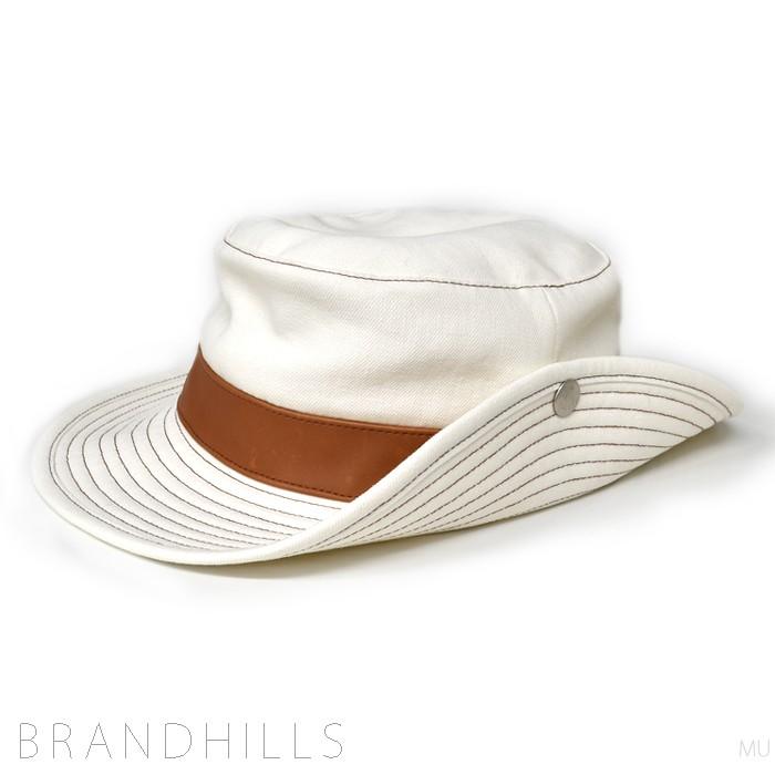 エルメス 帽子 メンズ レディース 麻100％ レザー ブラウン セリエボタン 56 ハット HERMES 極美品 :122450:ブランドヒルズ -  通販 - Yahoo!ショッピング
