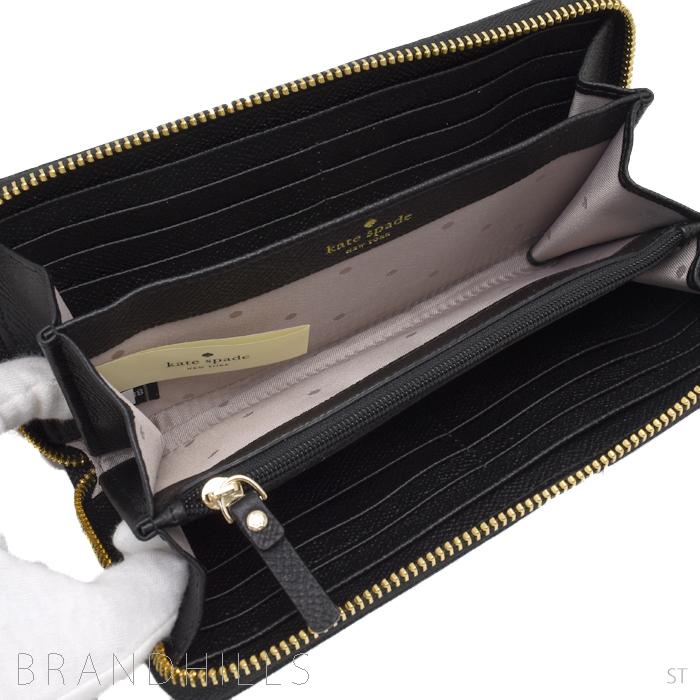 kate spade NEW YORK ケイトスペード 長財布 ラウンドファスナー  