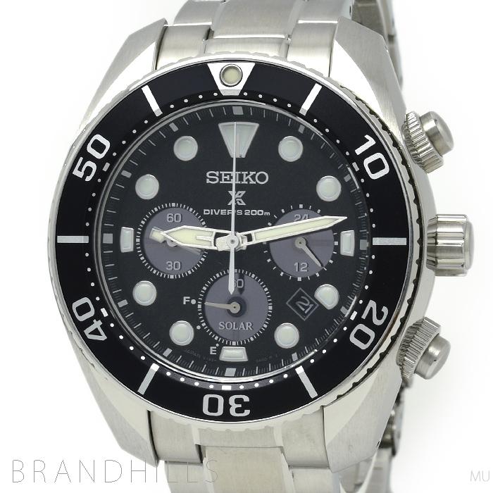 SEIKO セイコー 腕時計 メンズ プロスペックス ソーラー クロノグラフ 