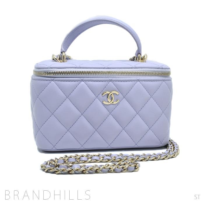CHANEL ライトパープル ショルダーバッグ