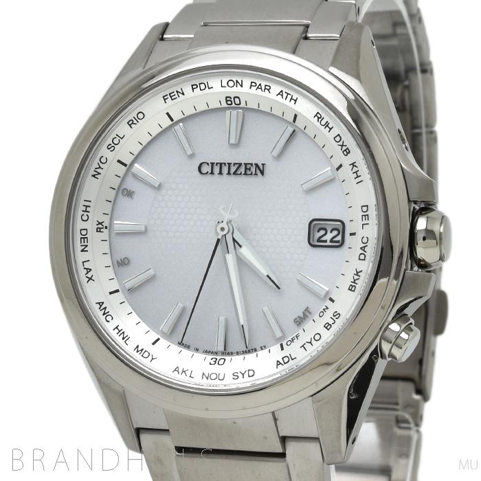 シチズン 腕時計 メンズ アテッサ エコドライブ電波 ダイレクト  