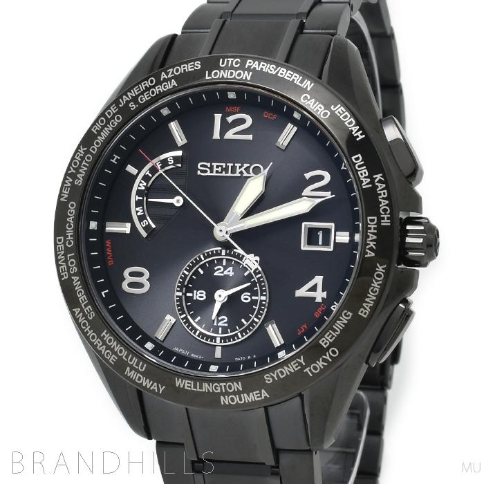 美品 seiko セイコー ブライツ 20周年 電波時計 ソーラー発電 