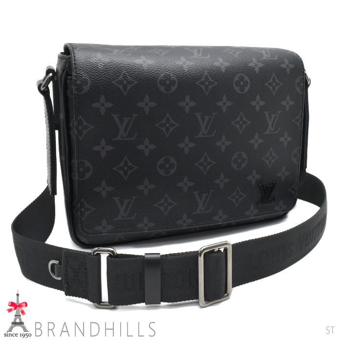 ルイヴィトン メッセンジャーバッグ ディストリクトPM NV3 モノグラム エクリプス M46255 LOUIS VUITTON 美品