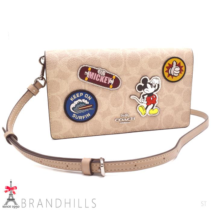 COACH コーチ ショルダーウォレット アップリケ スポーツパッチ  