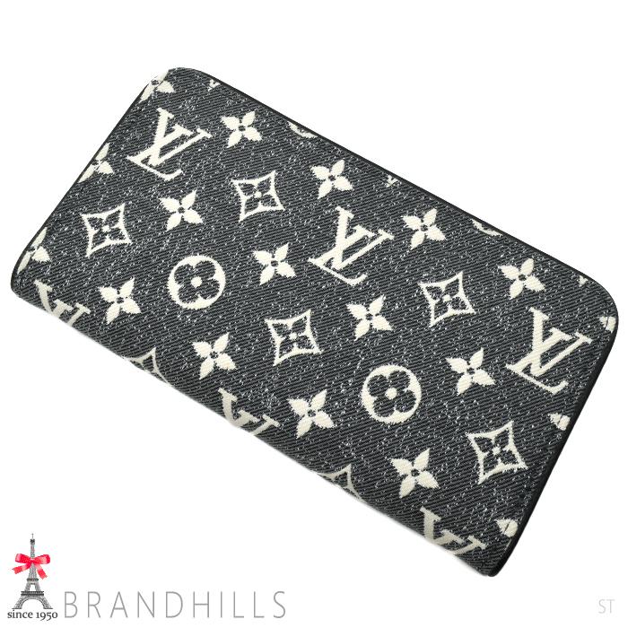 LOUIS VUITTON ルイヴィトン 長財布 モノグラム ジャガード デニム 