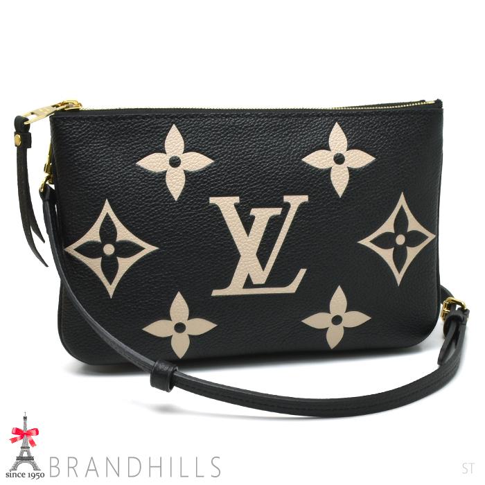 LOUIS VUITTON ルイヴィトン ポシェット ドゥーブルジップ モノグラム 