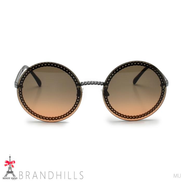 CHANEL シャネル サングラス レディース グラスチェーン ダーク  