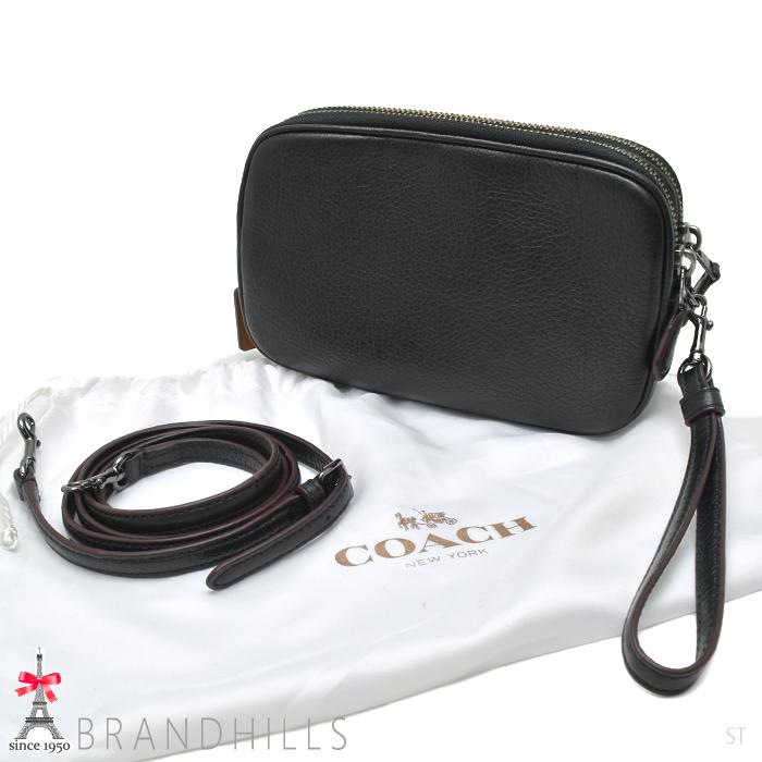 COACH コーチ クロスボディバッグ クラッチ キャニオン キルト デニム 