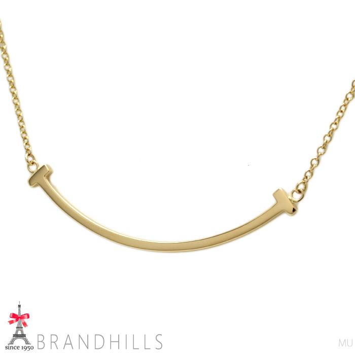 TIFFANY&Co.（ティファニー） ネックレス T スマイル スモール K18金