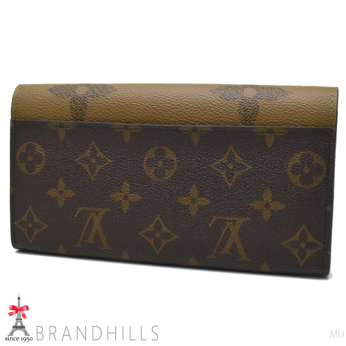 ルイヴィトン 長財布 ポルトフォイユ サラ モノグラム ジャイアント リバース M80726 LOUIS VUITTON ほぼ未使用｜brandhills｜03