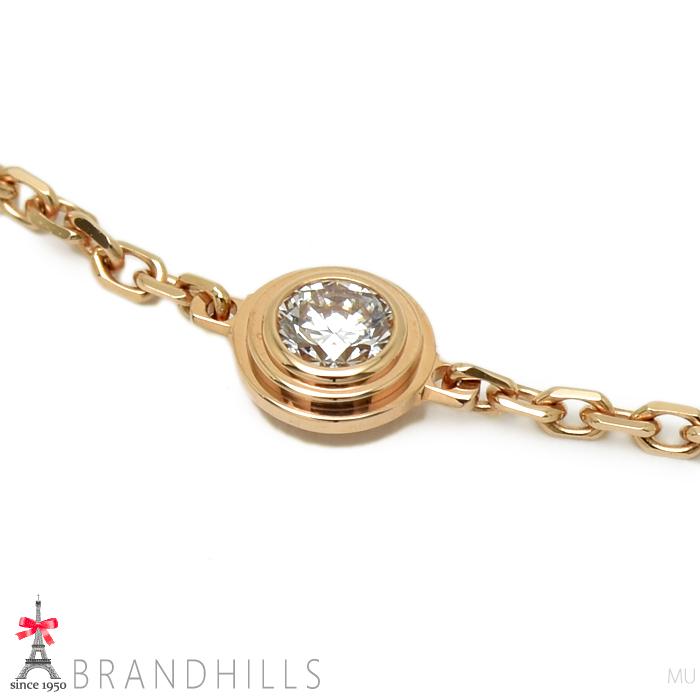 Cartier（カルティエ） ブレスレット ダムール XS ダイヤモンド 0.04ct