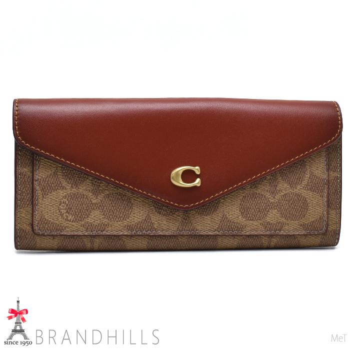 COACH（コーチ） 長財布 レディース ウィン ソフト ウォレット カラー 