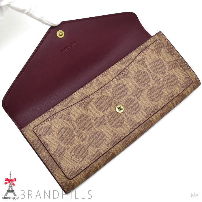 COACH（コーチ） 長財布 レディース ウィン ソフト ウォレット カラー 