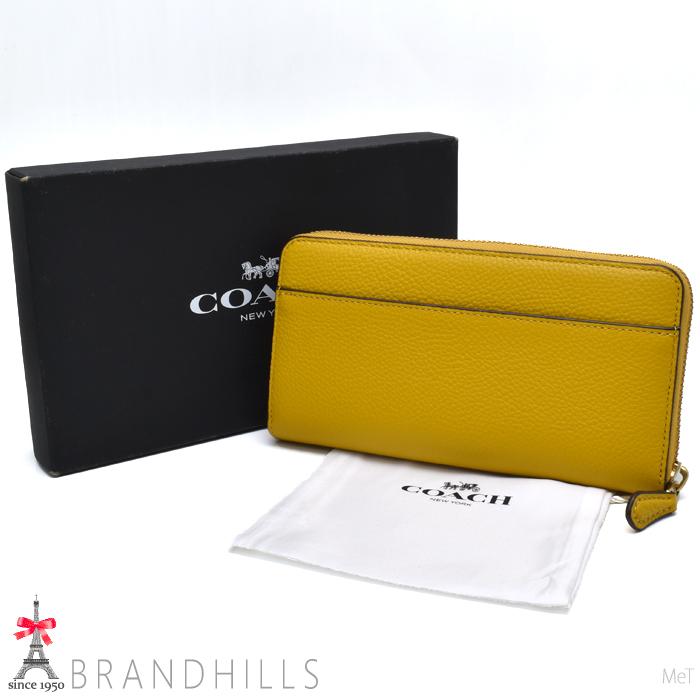 coach/コーチ　長財布　イエロー　レディース　プレゼント　ジップアラウンド COACH（コーチ） 長財布 レディース アコーディオン ジップウォレット
