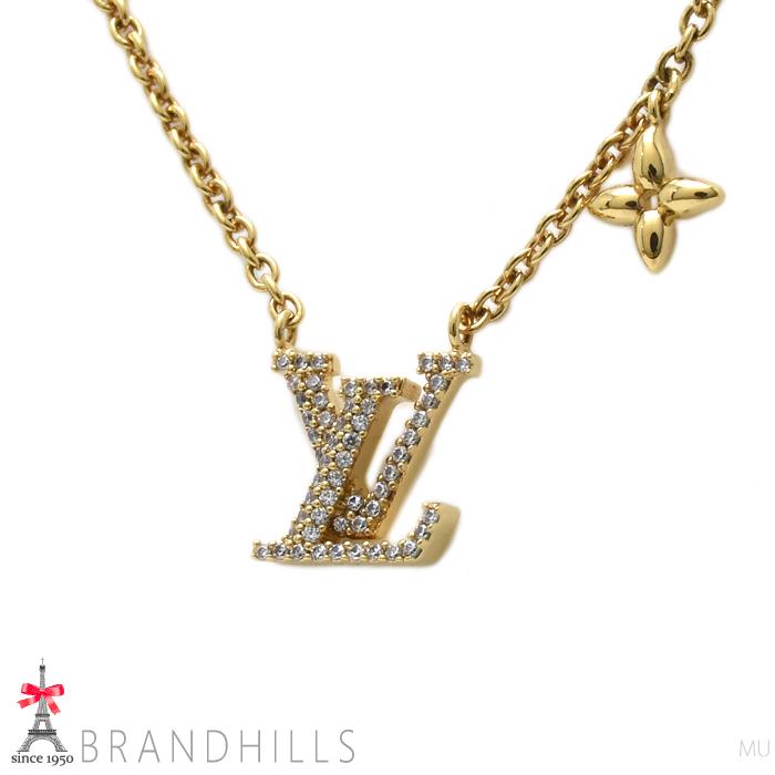LOUIS VUITTON ルイヴィトン ネックレス コリエ LV アイコニック 
