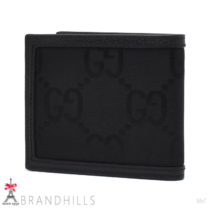 グッチ 財布 二つ折り 札入れ メンズ グッチ オフ ザ グリット GG 