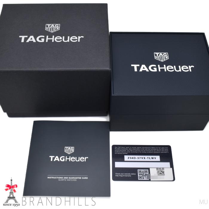 タグホイヤー 腕時計 メンズ アクアレーサー クォーツ SS ラバー ブラック文字盤 WBD1110.FT802１TAG HEUER 未使用品｜brandhills｜03