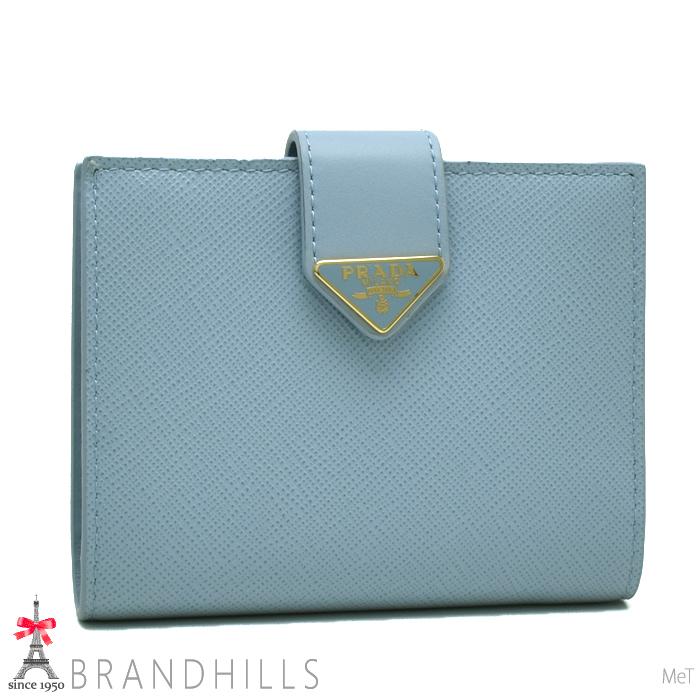 PRADA プラダ 財布 二つ折り レディース サフィアーノ タブ PRADA プラダ 財布 二つ折り レディース サフィアーノ タブ