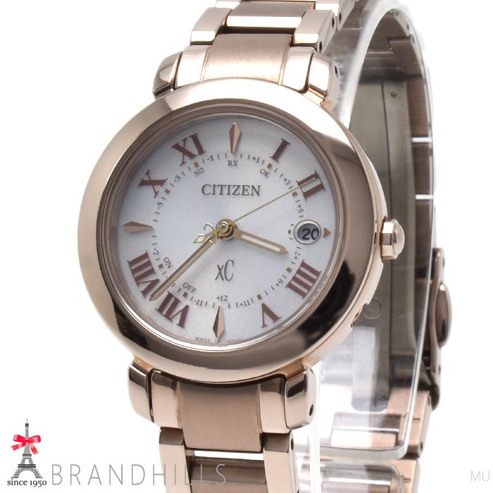 極美品】 シチズンXC クロスシーハッピーフライトエコドライブ腕時計