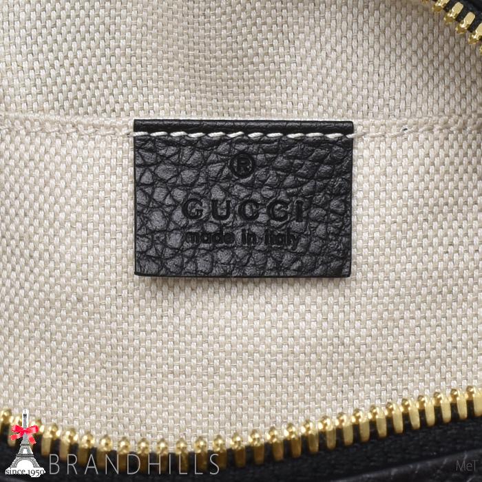 グッチ ショルダーバッグ ソーホー スモールディスコ ブラック レザー タッセル 308364 GUCCI 未使用品｜brandhills｜07