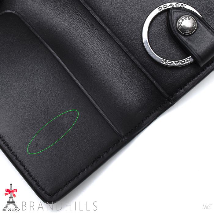 COACH（コーチ） キーケース 5連 メンズ レディース レザー ブラック