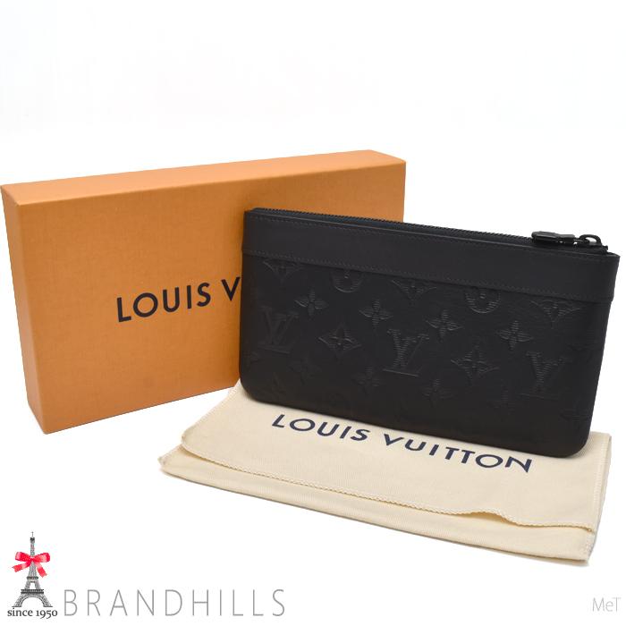 ルイヴィトン ポシェット ディスカバリー PM モノグラム シャドウ ブラック クラッチバッグ M44335 LOUIS VUITTON ほぼ未使用｜brandhills｜03