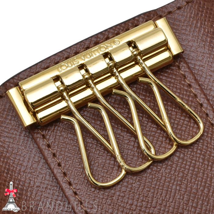 【美品】【定番】ルイヴィトン　キーケース　4連　モノグラム　ミュルティクレ4 LOUIS VUITTON（ルイ・ヴィトン） キーケース 4連 メンズ レディース
