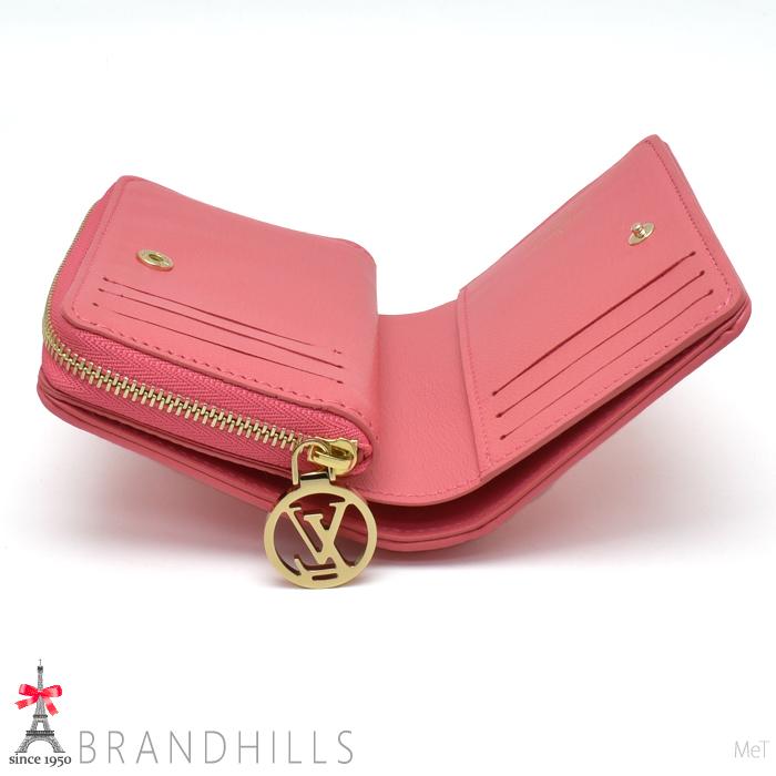 ヴィトン ポルトフォイユ・ルー M83105 ラムレザー/ピンクスカイ 日本限定 LOUIS VUITTON（ルイ・ヴィトン） 財布 ポルトフォイユ ルー