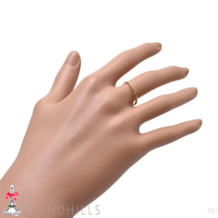 エテ リング エレガンスカット K18金 750YG イエローゴールド 指輪 #11