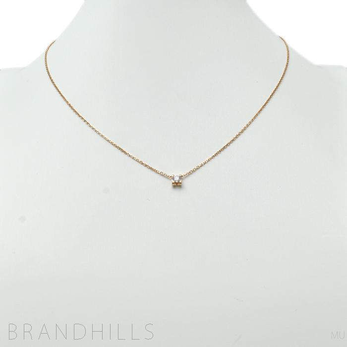 Cartier（カルティエ） ネックレス Cドゥカルティエ ダイヤモンド 0.21