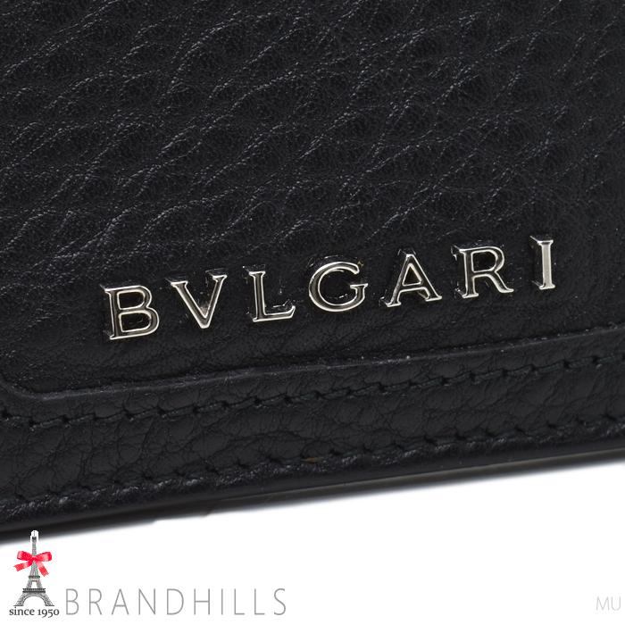 BVLGARI（ブルガリ） カードケース メンズ アーバン レザー ブラック