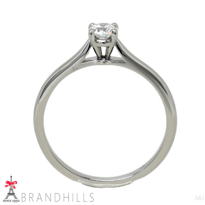 Cartier カルティエ ダイヤモンド 0.24ct リング ソリテール F-VS1-EX 