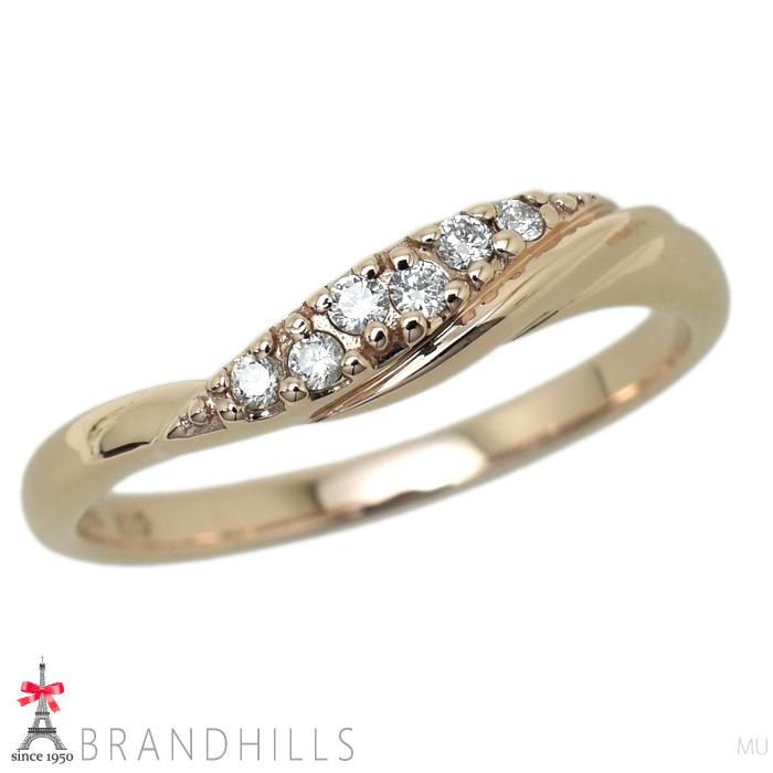 スタージュエリー　k10 ピンクゴールド　ダイヤモンドリング STAR JEWELRY スタージュエリー ピンクゴールド ダイヤモンド リング