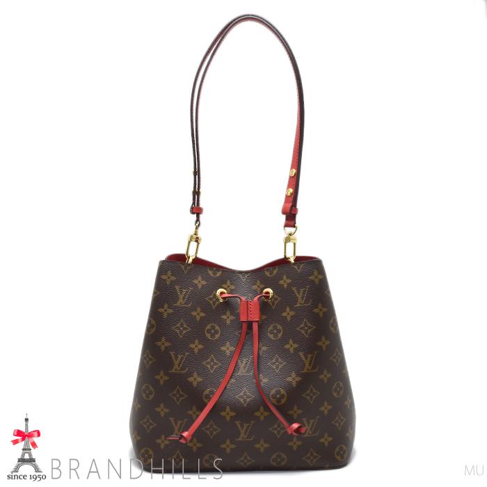ルイヴィトン M44021 ショルダーバッグ コクリコ  LOUIS VUITTON ネオノエ モノグラム LOUIS VUITTON（ルイ・ヴィトン） ネオノエ ストラップ付 ショルダー