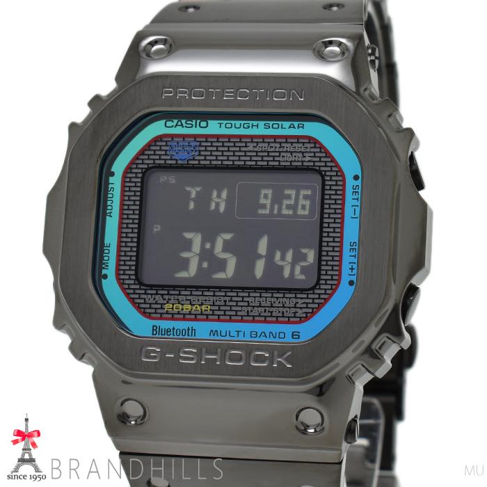 CASIO カシオ G-SHOCK フルメタル ソーラー電波 スマートフォンリンク 
