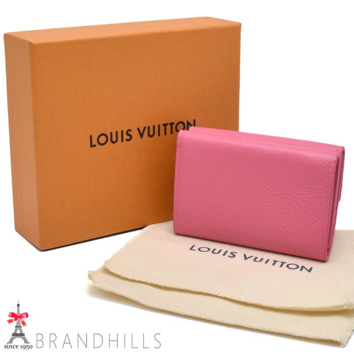 Louis Vuitton ルイヴィトン ポルトフォイユロックミニ　ピンク ルイヴィトン 三つ折り財布 ポルトフォイユ・ロックミニ ピンク